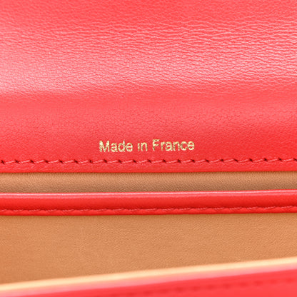 Delvaux Calfskin Mini Tempete Satchel Red 7 of 10