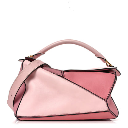 Loewe Calfskin Medium Puzzle Bag Soft Pink 1 of 10