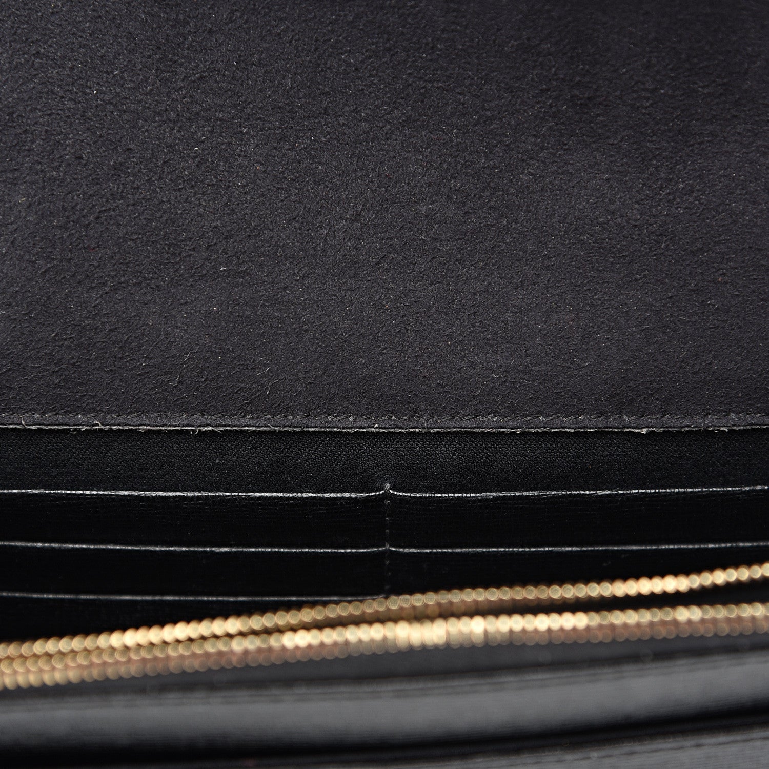 Fendi Vitello Elite Studded Tube Wallet on Chain Black 8 of 11