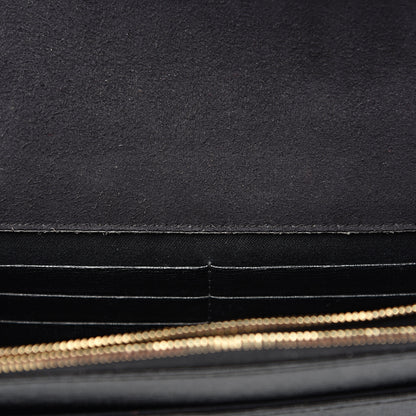 Fendi Vitello Elite Studded Tube Wallet on Chain Black 8 of 11