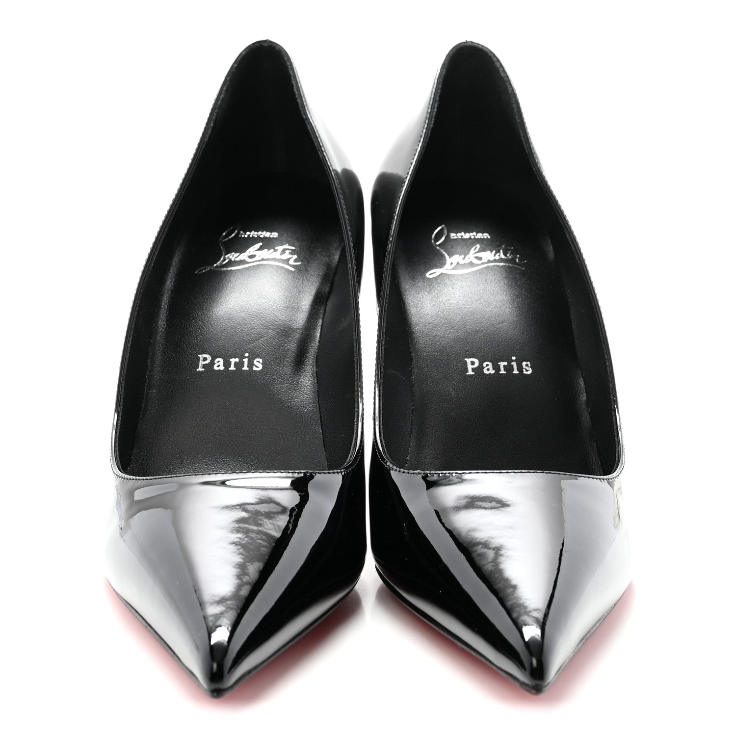 Christian Louboutin Patent Miss Z 80 Pumps 36 Black 3 of 9