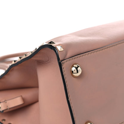 Valentino Garavani Vitello Rockstud Dome Shopper Soft Noisette 12 of 25