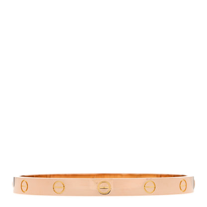 Cartier 18K Pink Gold LOVE Bracelet 18 2 of 10