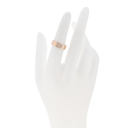 Hermes 18K Rose Gold Diamond PM H D'Ancre Ring 51 5.75 2 of 5