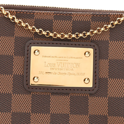 Louis Vuitton Damier Ebene Eva Clutch 7 of 9