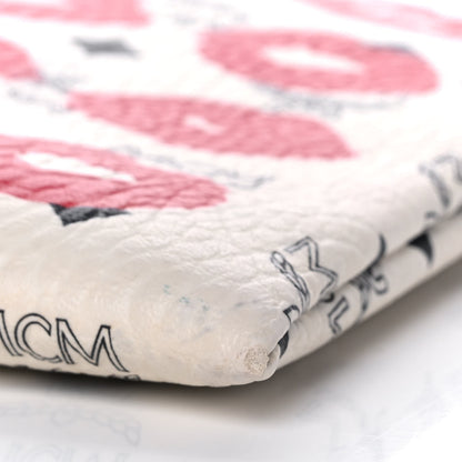 MCM Visetos X Vogue Korea Pouch White Multicolor 8 of 10