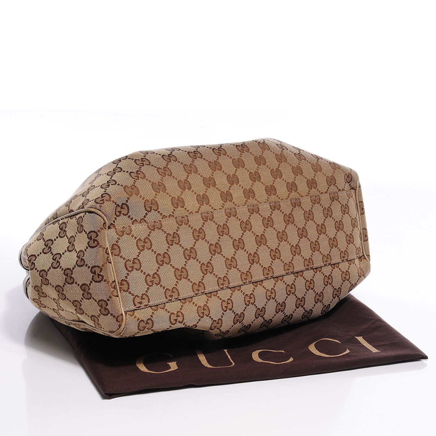 Gucci Monogram Medium Sukey Tote Champagne 4 of 7