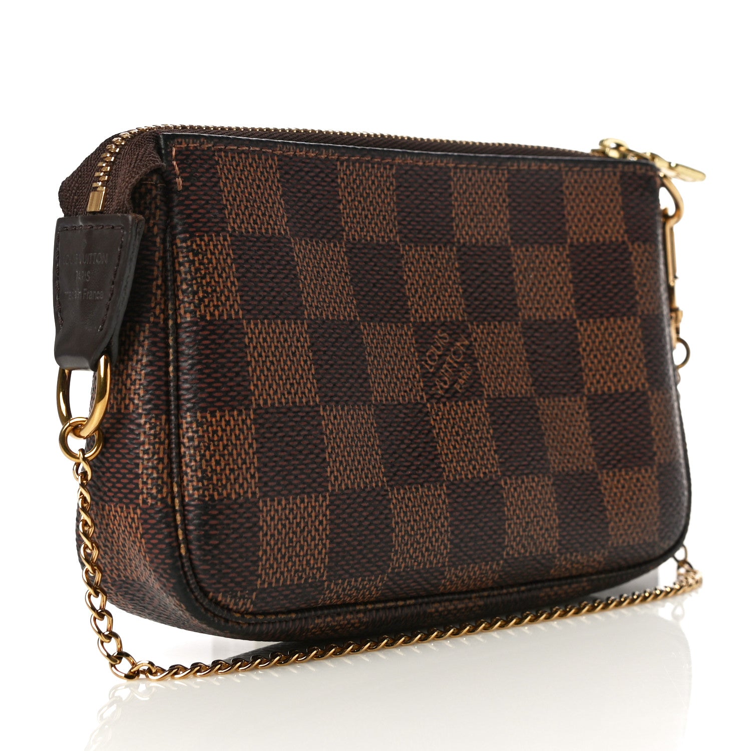 Louis Vuitton Damier Ebene Mini Pochette Accessories 3 of 11