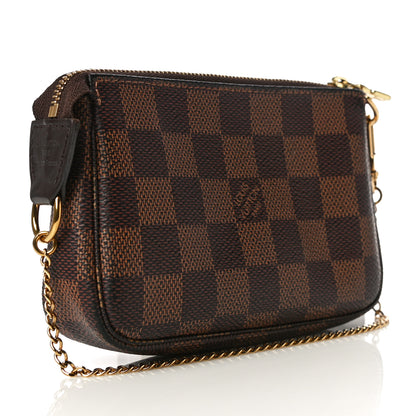 Louis Vuitton Damier Ebene Mini Pochette Accessories 3 of 11
