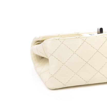 Chanel Aged Calfskin Quilted 2.55 Reissue 224 Flap Ivory 7 of 9