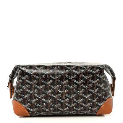 Goyard Goyardine Boeing 25 Trousse de Toilette Black Gold 1 of 8