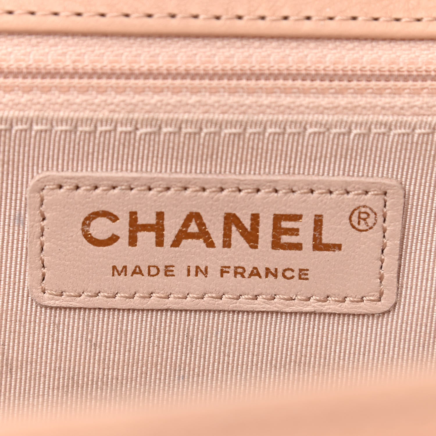 Chanel Lambskin Quilted Large Flap Beige 6 of 13
