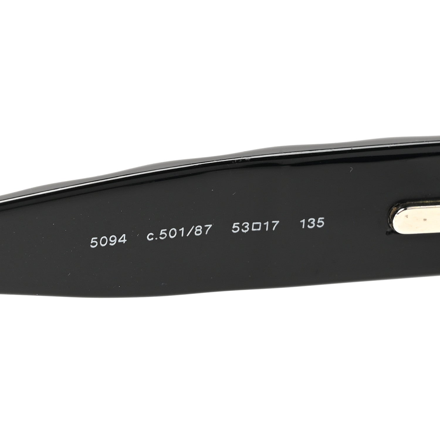 Chanel Acetate Quilted Sunglasses 5094 Black 5 of 9
