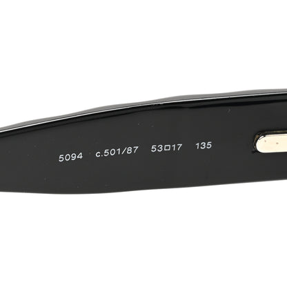 Chanel Acetate Quilted Sunglasses 5094 Black 5 of 9