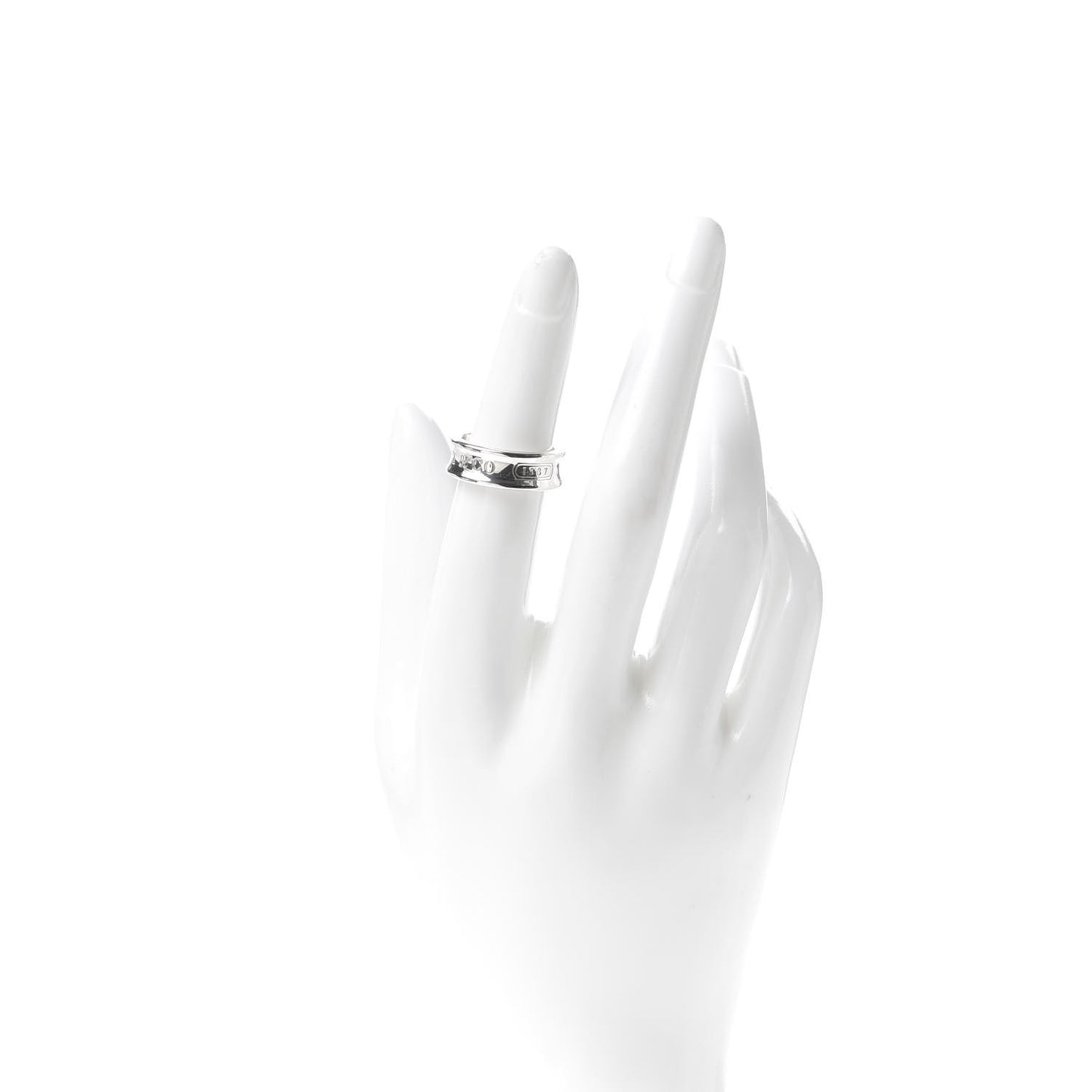 Sterling Silver 1837 Band Ring 50 5.25