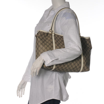 Gucci Monogram Medium Joy Tote White 2 of 13