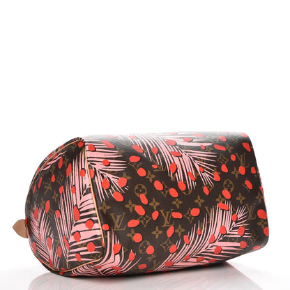 Louis Vuitton Monogram Jungle Dots Speedy 30 Sugar Pink Poppy 4 of 7