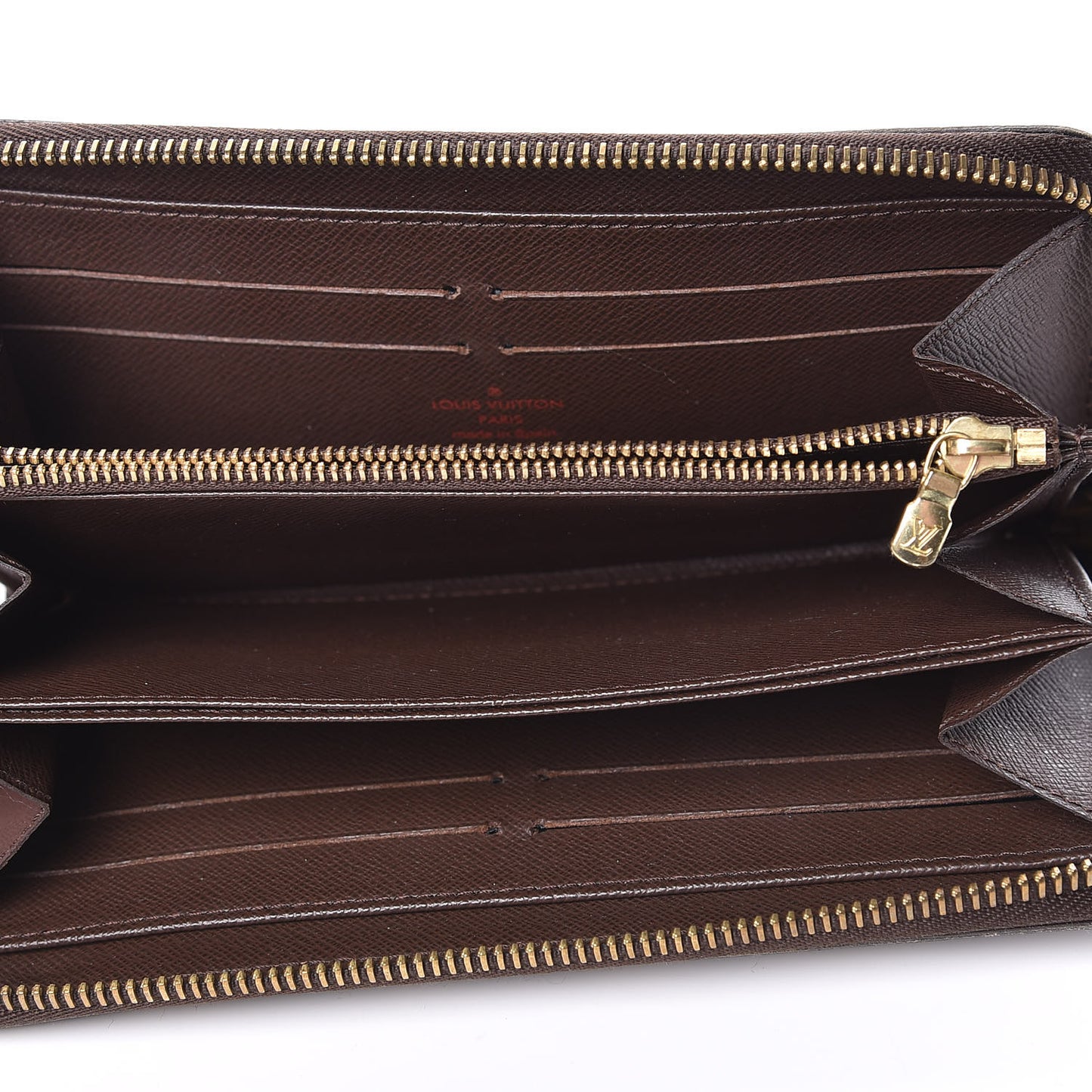 Damier Ebene Zippy Wallet