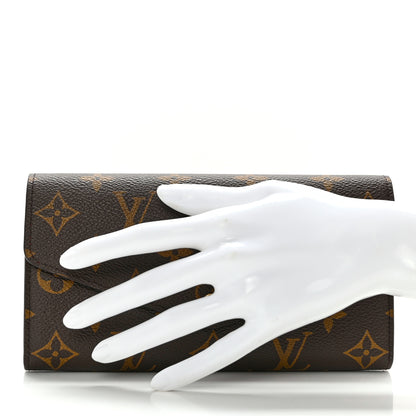 Louis Vuitton Monogram Sarah Wallet NM Coquelicot 2 of 10