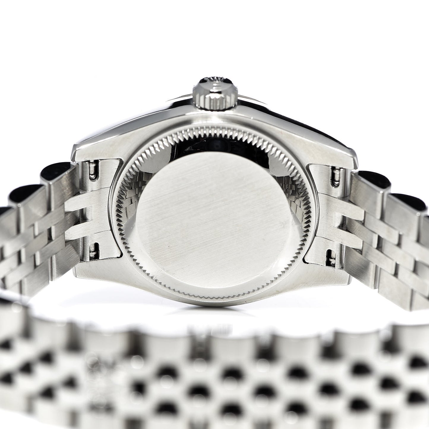 Stainless Steel 18K White Gold Diamond 26mm Oyster Perpetual Datejust Watch Silver 179174