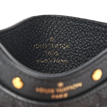 Louis Vuitton Empreinte Card Holder Black 6 of 8