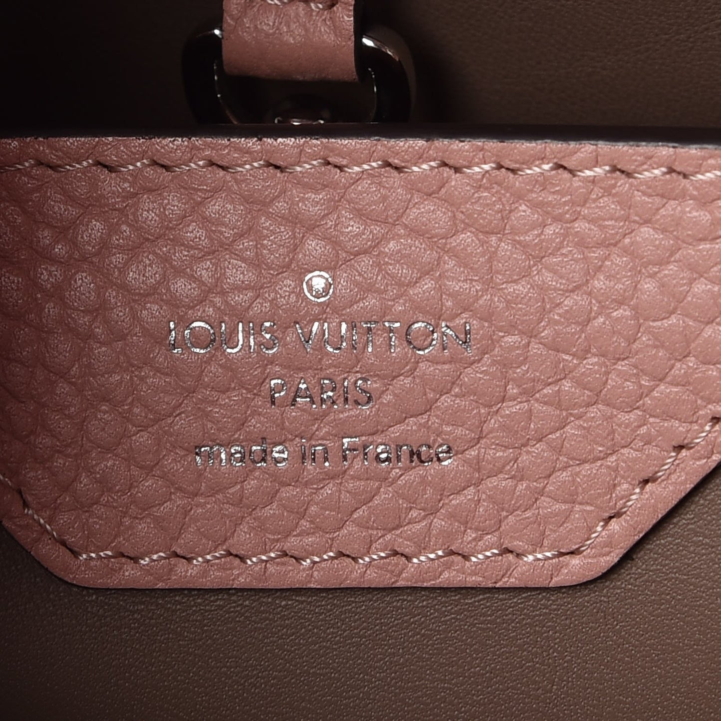 Taurillon Capucines PM Magnolia