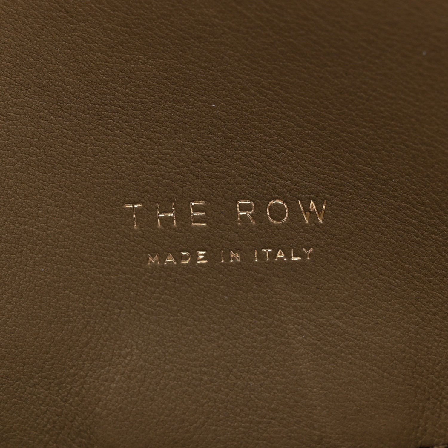 The Row Polished Saddle Calfskin Soft Margaux 12 Muschio 6 of 9