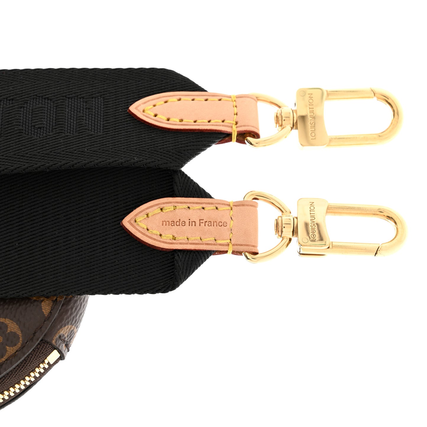 Monogram Multi Pochette Accessories Bandouliere Shoulder Strap Kaki