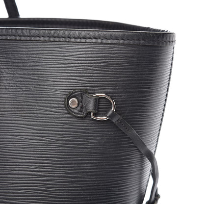 Louis Vuitton Epi Neverfull MM Black 20 of 27