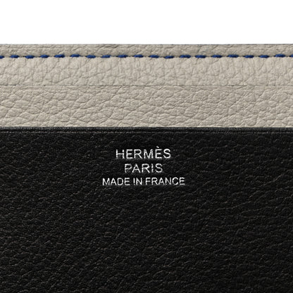 Hermes Colorblock City 4CC Card Holder Bleu Indigo Bleu Glacier Bleu Electrique 6 of 8