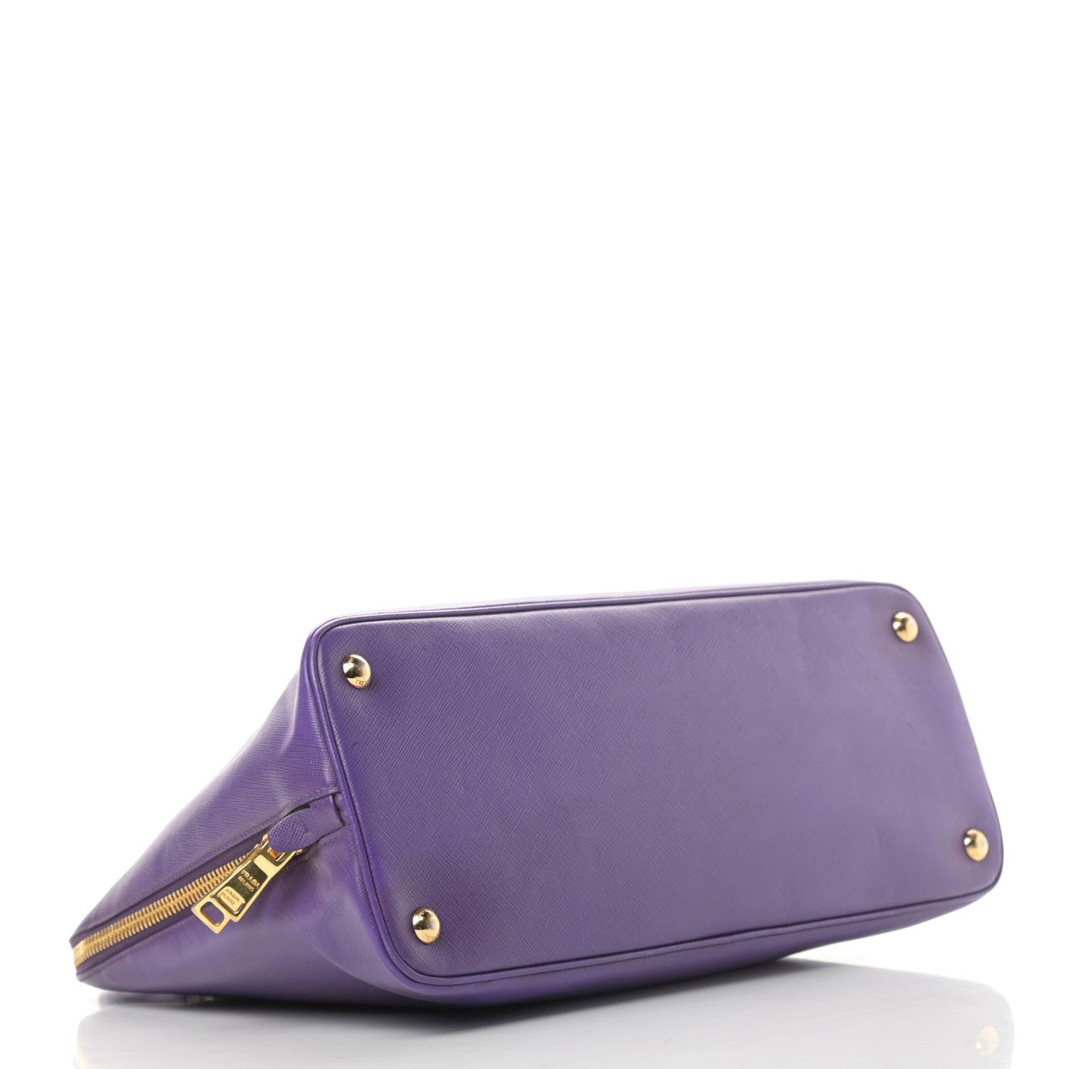 Prada Saffiano Lux Large Promenade Tote Viola 4 of 16