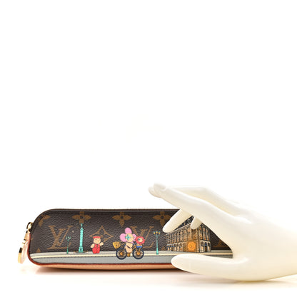 Louis Vuitton Monogram 2022 Christmas Animation Paris Elizabeth Pencil Pouch Pink 2 of 8