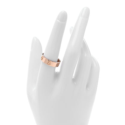 Cartier 18K Pink Gold 5.5mm LOVE Ring 57 8 2 of 4
