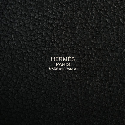 Hermes Taurillon Clemence Picotin Lock 22 MM Black 6 of 9
