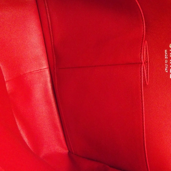 Chanel Lambskin Quilted Jumbo Flap Red 12C 6 of 11