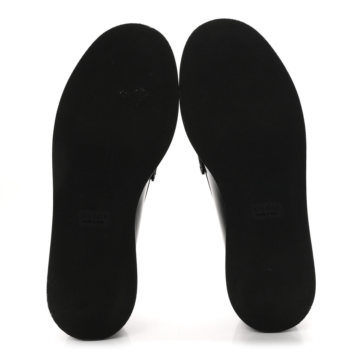 Kama Calfskin Horsebit Womens Wedge Platform Loafers 38.5 Black