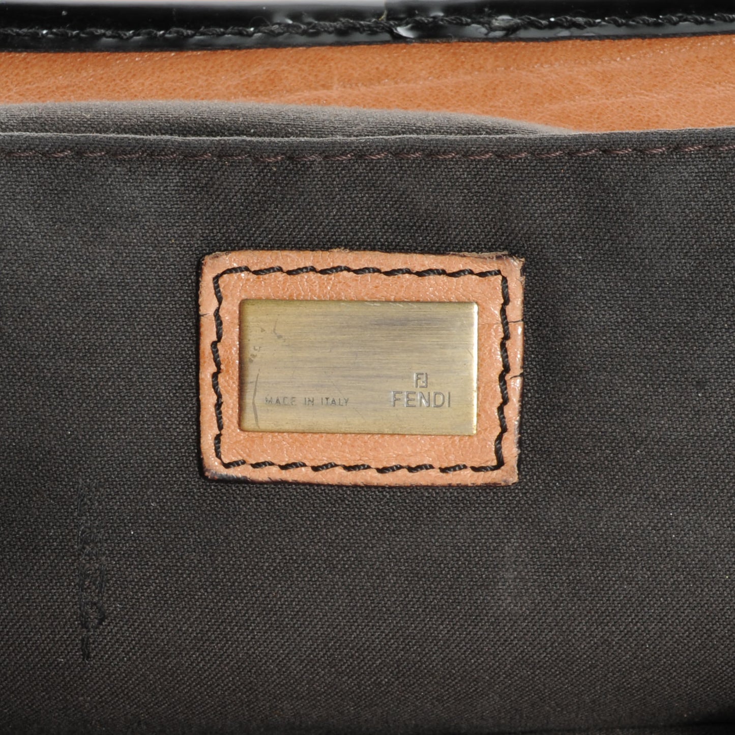 Nappa Patent B Bag Osso Black
