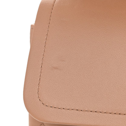 Chanel Lambskin Quilted Jumbo Double Flap Dark Beige 8 of 12
