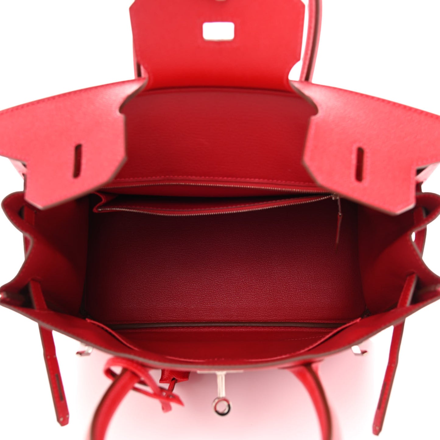 Epsom Birkin 30 Rouge Casaque