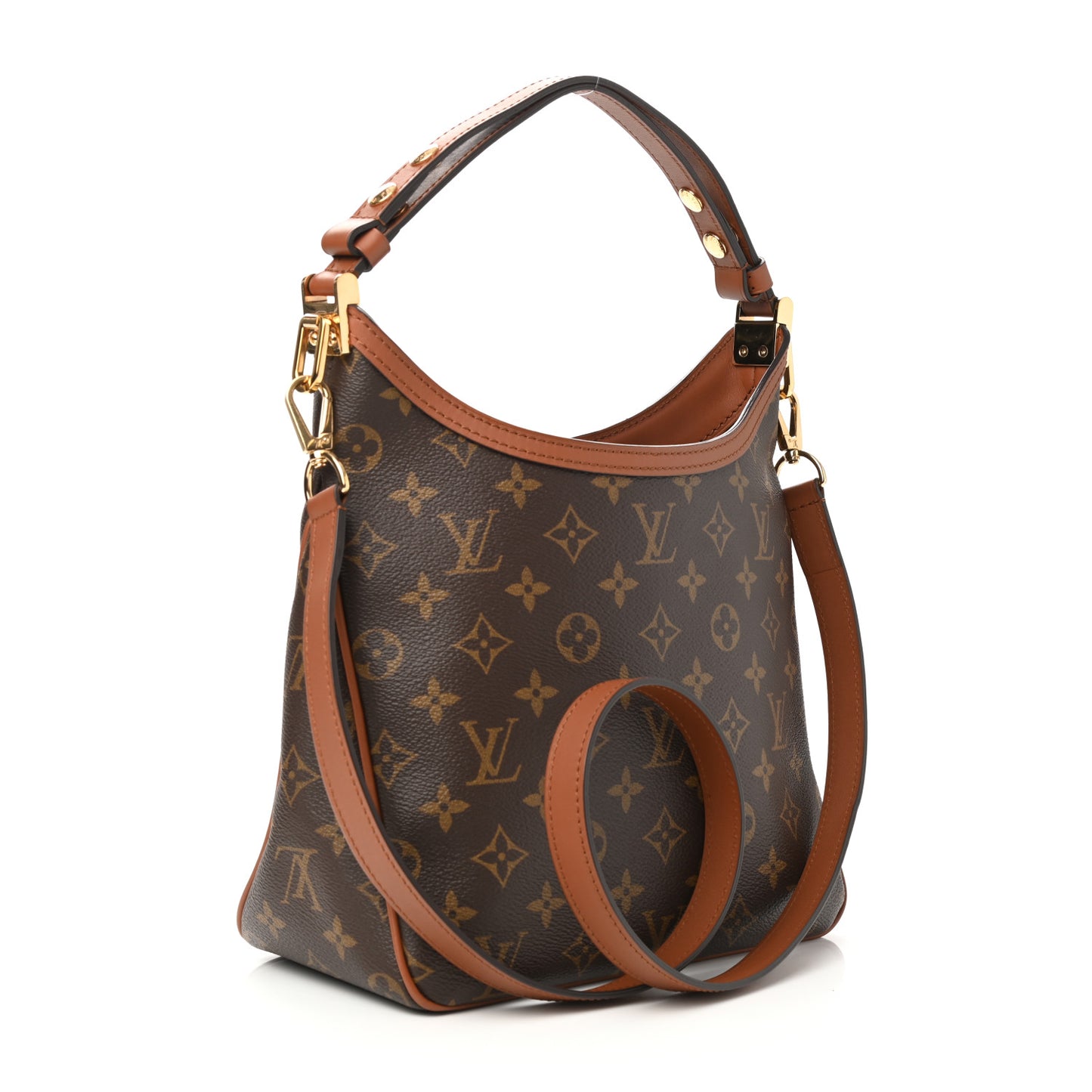 Reverse Monogram Dauphine Hobo PM