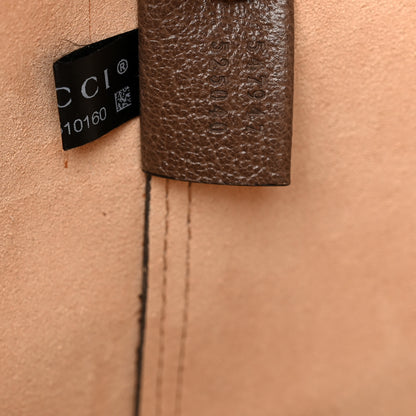 Gucci GG Supreme Monogram Web Ophidia Tote Brown 8 of 15