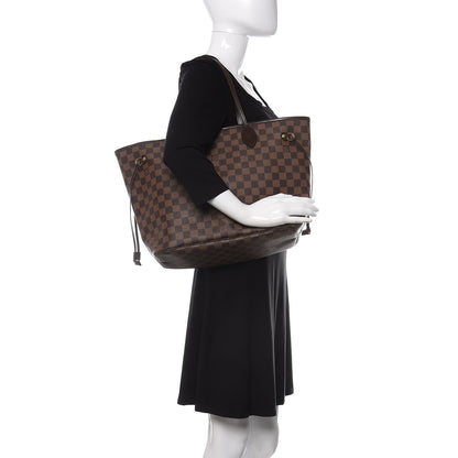 Louis Vuitton Damier Ebene Neverfull MM 2 of 10