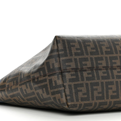 Fendi Zucca Love Life Liberty Medium Roll Tote Tobacco Multicolor 9 of 16