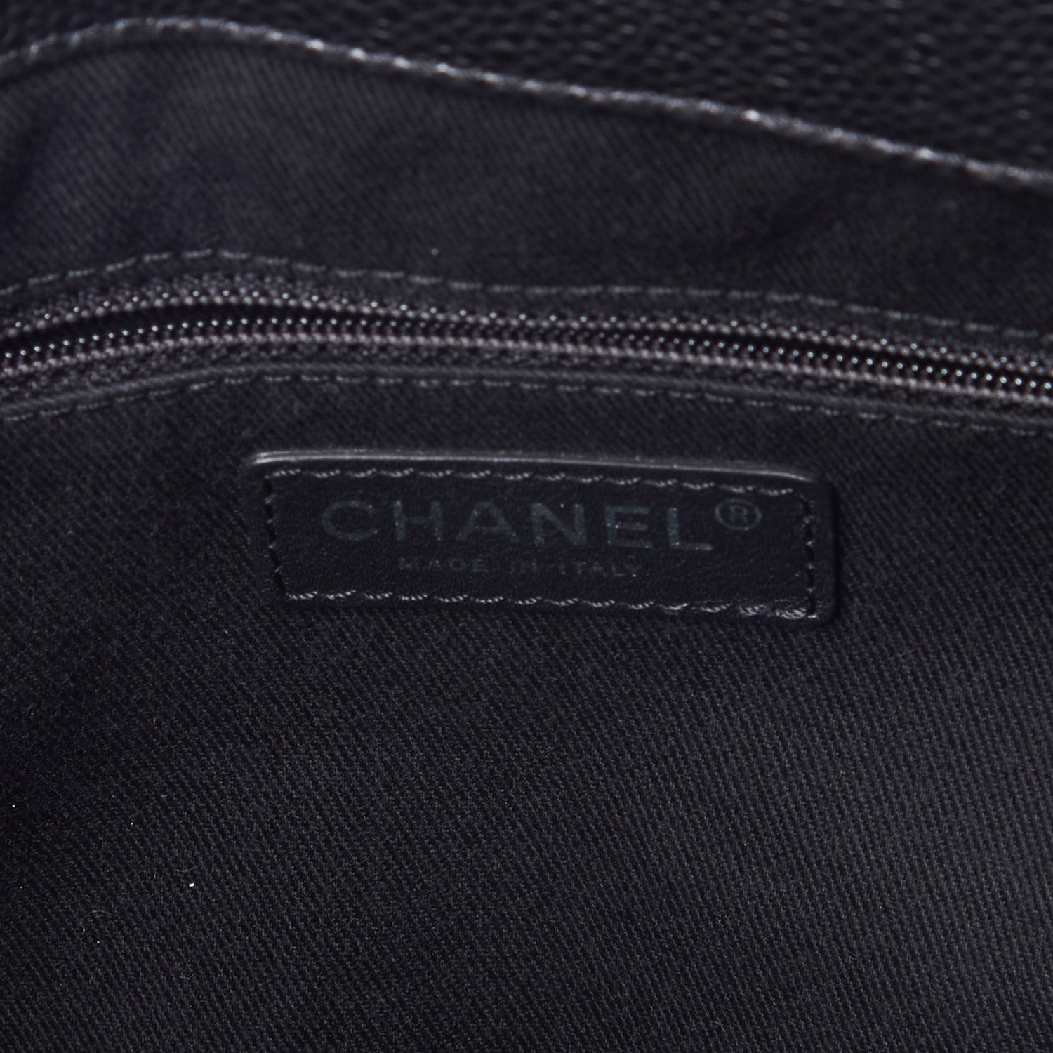 Chanel Caviar Quilted Timeless CC Soft Tote Black 7 of 8