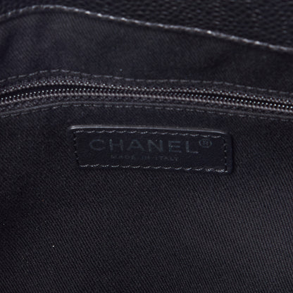 Chanel Caviar Quilted Timeless CC Soft Tote Black 7 of 8