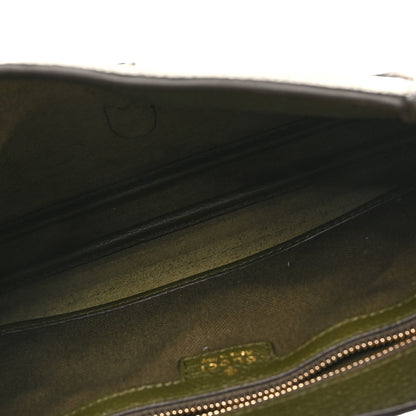 Gucci Grand Prix Calfskin Web Medium Jackie 1961 Hobo Dark Green 5 of 9