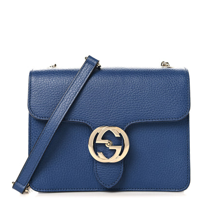 Gucci Dollar Calfskin Small Interlocking G Shoulder Bag Caspian 1 of 10