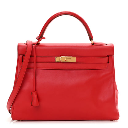 Hermes Gulliver Kelly Retourne 32 Rouge Vif 1 of 40