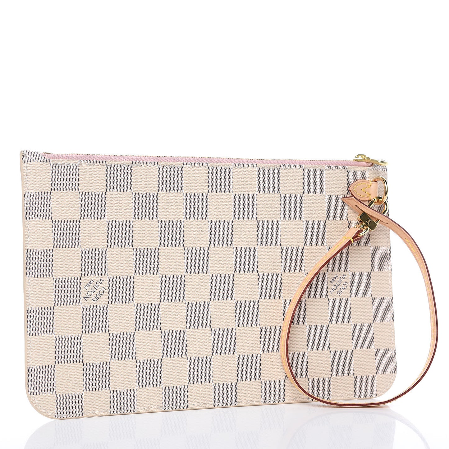 Damier Azur Neverfull MM GM Pochette Rose Ballerine