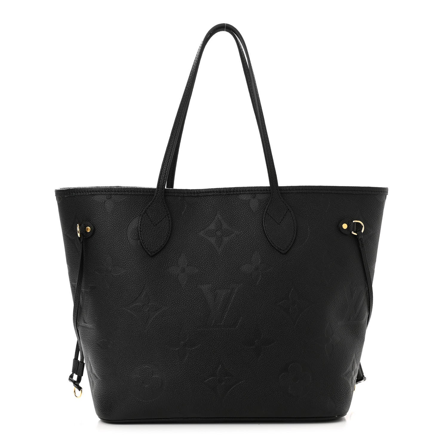 Louis Vuitton Empreinte Monogram Giant Neverfull MM Black 3 of 10